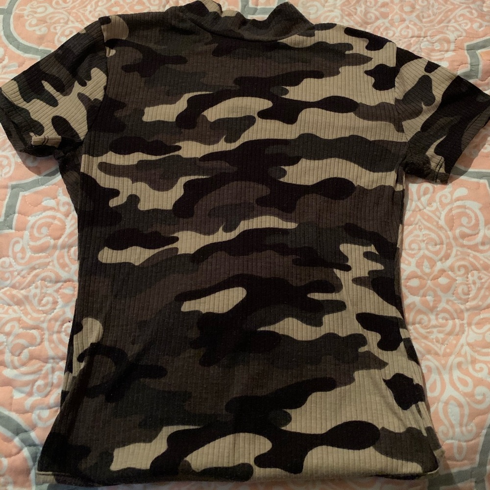 Green Camouflage Bodysuit